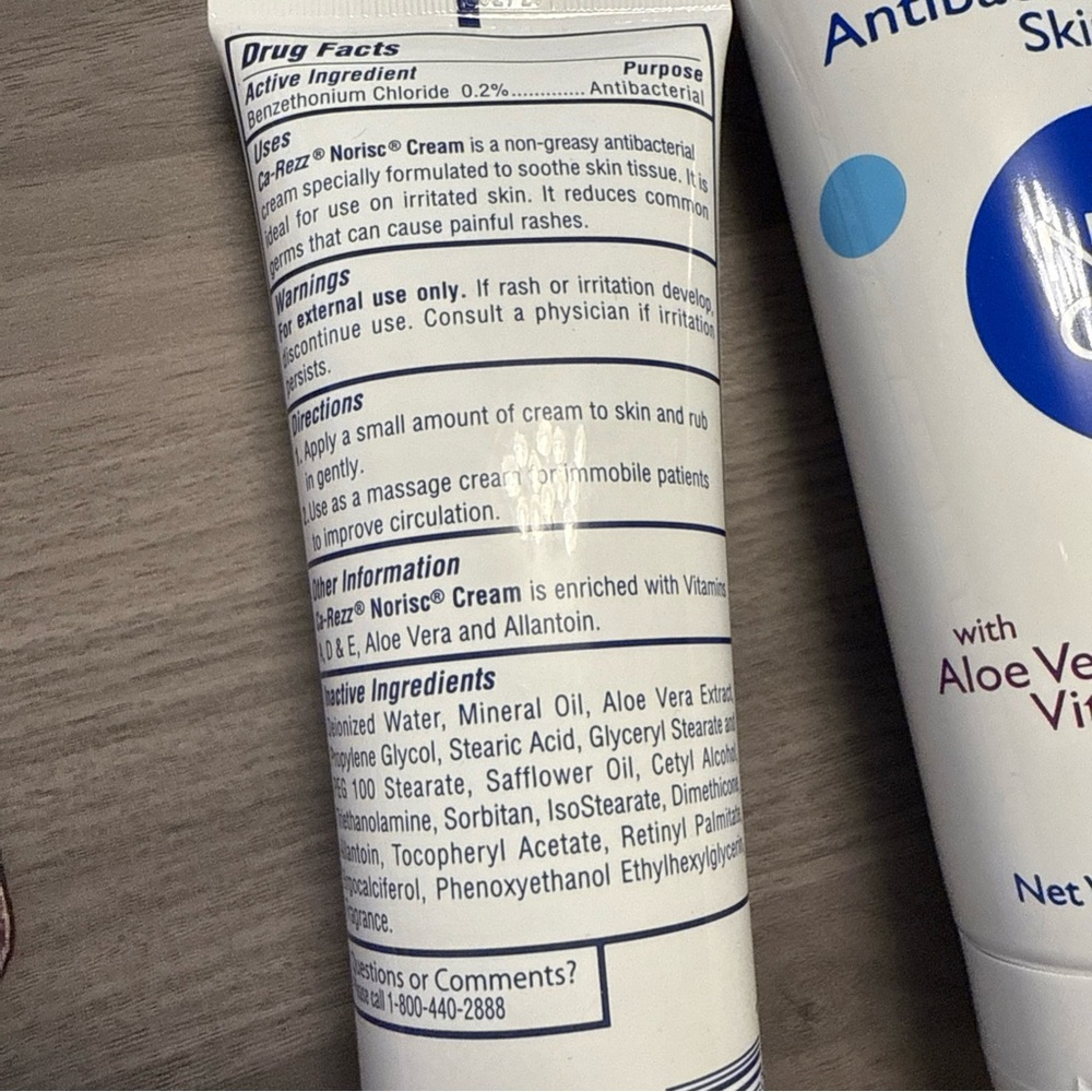 Antibacterial Skin Care Cream 4 tubes - Picture 3 of 3